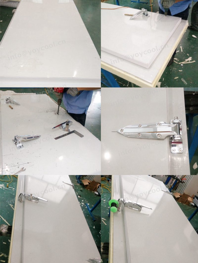 cold room door production 1