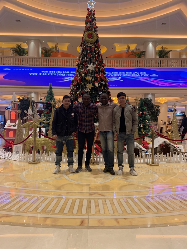 Benin clients visit our factory-YOYCOOL (1)_副本